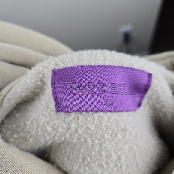 Taco Bell Sage Color Hoodie Size M - Picture 2 of 5